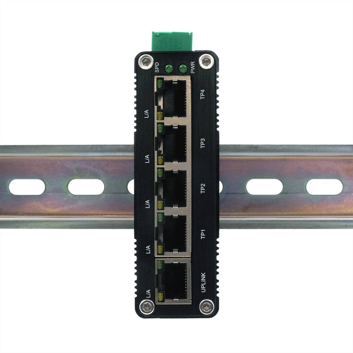 Exsys EXSYS - EX-62020 5-Port Indust. Ethernet Switch - Switch - 0,1 Gbps sieťový switch-4
