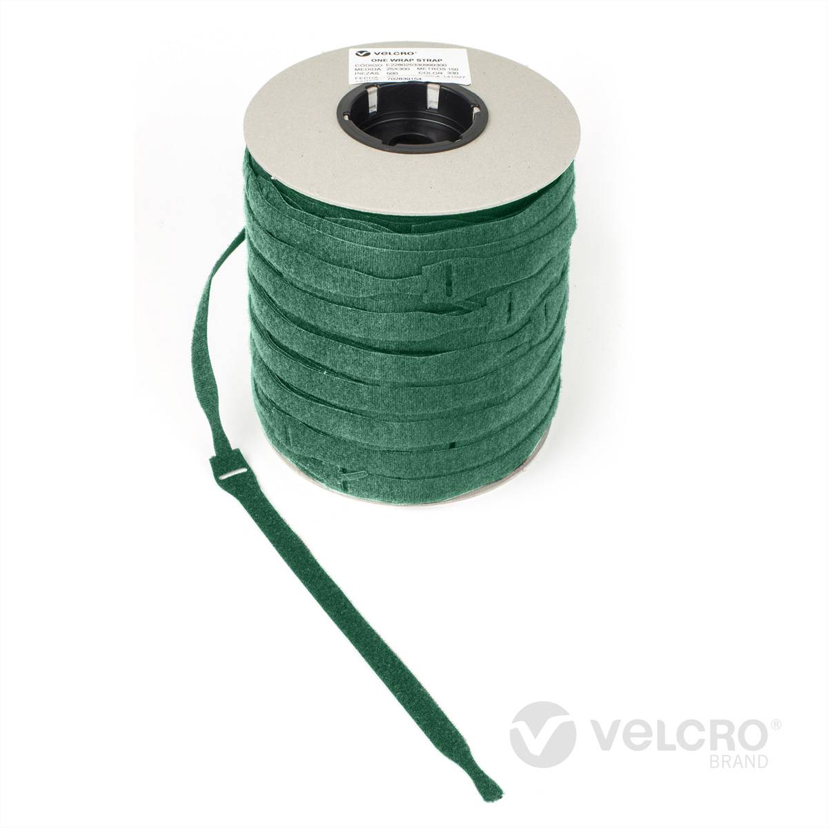 VELCRO® VELCRO® One Wrap® Strap 13mm x 200mm, 75 popruh so suchým zipsom zelená 1 ks-0