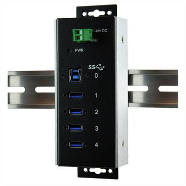 Exsys USB-Hub  USB Hub čierna