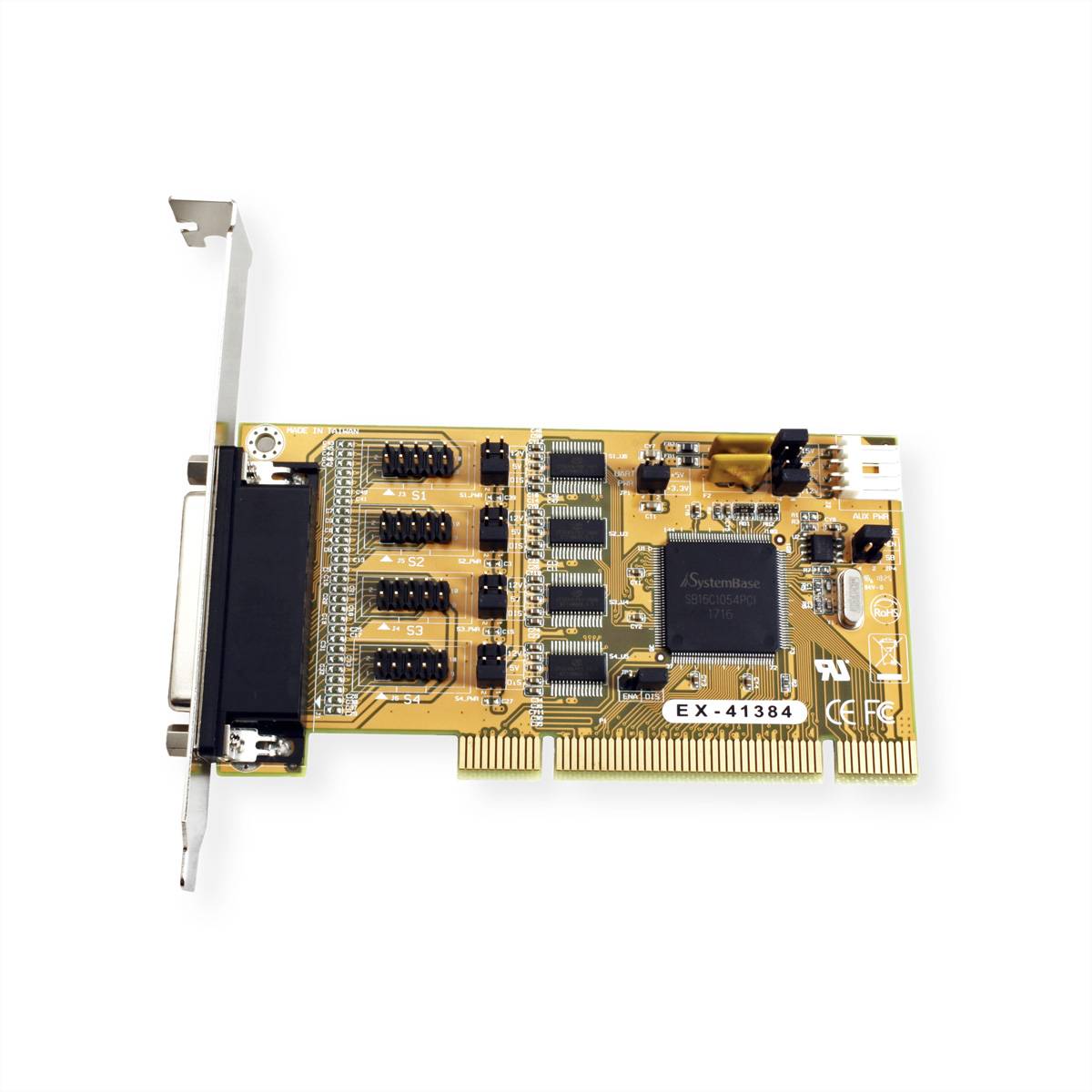 Exsys EXSYS EX-41384 4 Port RS232 seriell PCI PCI karta-4