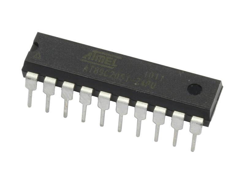 Microchip Technology Embedded-mikrocontroller PDIP-20 8-Bit 8 MHz Antal I/O 16 Tube