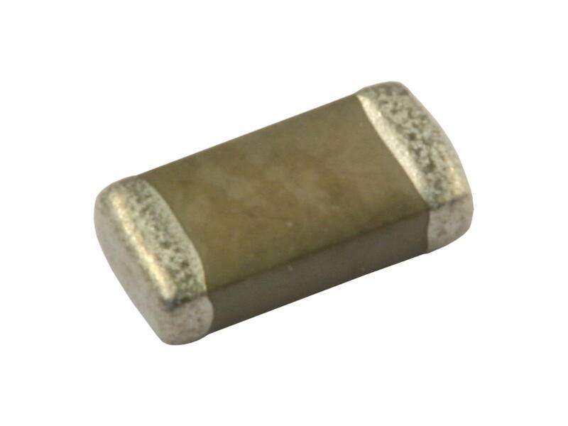 Vishay VJ1206Y104KXACW1BC Keramisk kondensator SMD 1206 100 nF 50 V 15 % (L x B) 0.126 mm x 0.063 mm 1 stk