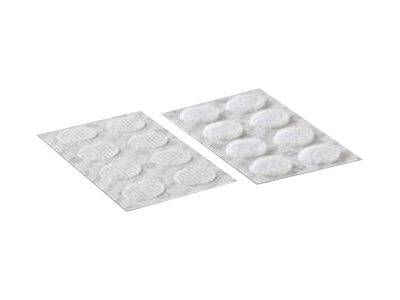 VELCRO VEL-EC60233 Klittenband punten Wit 125 stuk(s)