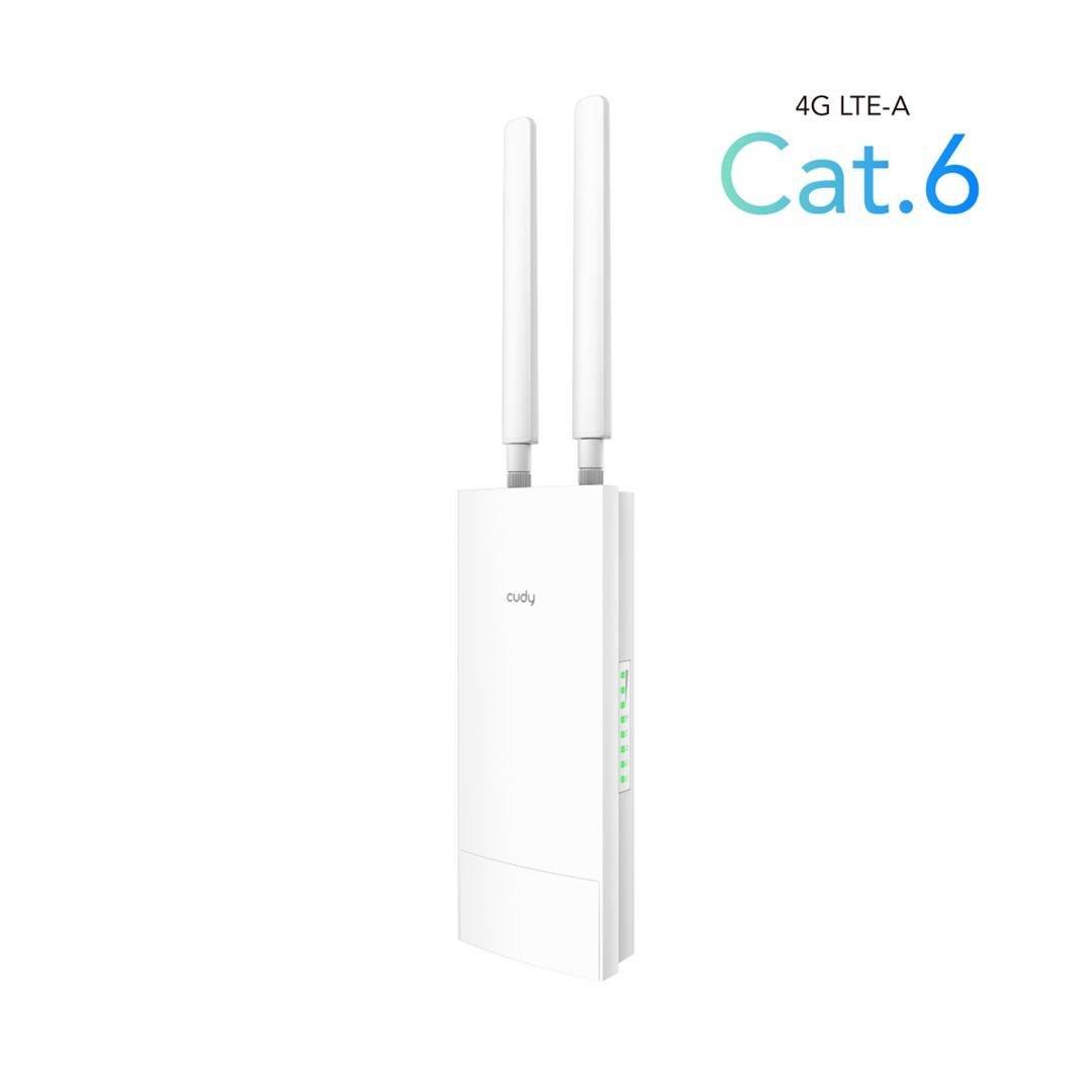 Cudy LT700 router wireless Gigabit Ethernet Dual-band (2.4 GHz/5 GHz) 4G Bianco Router