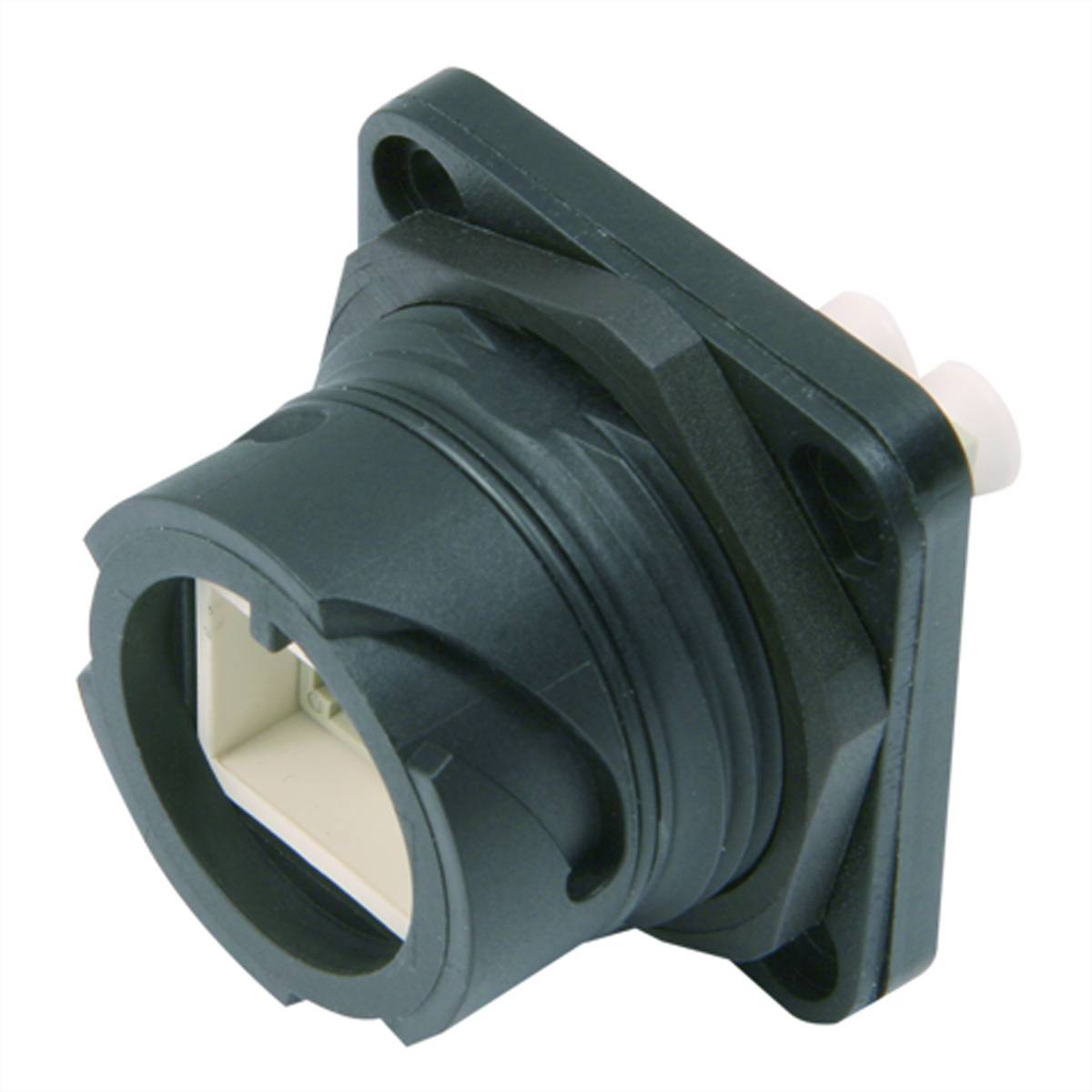 Teleg&auml;rtner J88074A0004 STX V1 flensset LC-D-koppeling MM... 100007578 Zwart 1 stuk(s)