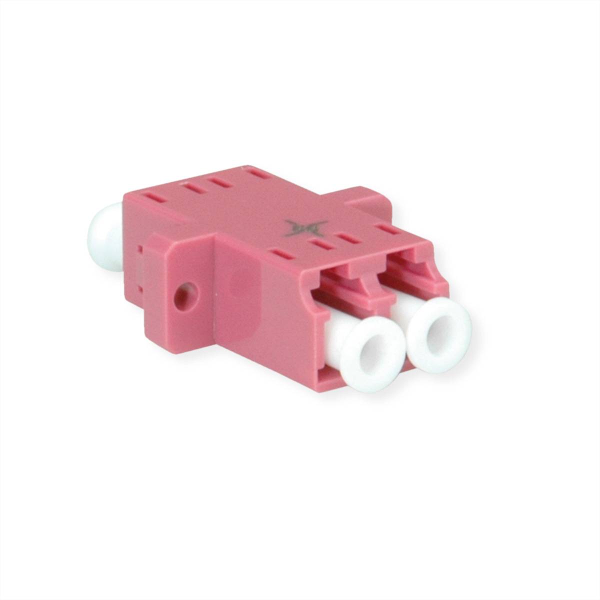 Teleg&auml;rtner LC Duplex Kupplung, MM, Kera  100007167 glasvezel connector LC 1 stuk(en) violet 100007167 Violet 1 stuk(s)