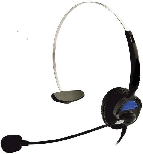 Basetech KJ-97 Headset otvorená (On Ear) káblové, BT-923686, mono, čierna