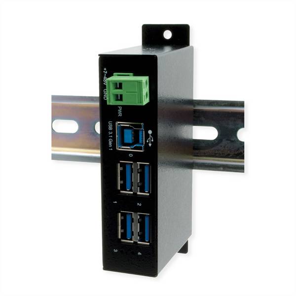 Exsys USB-Hub  USB Hub čierna