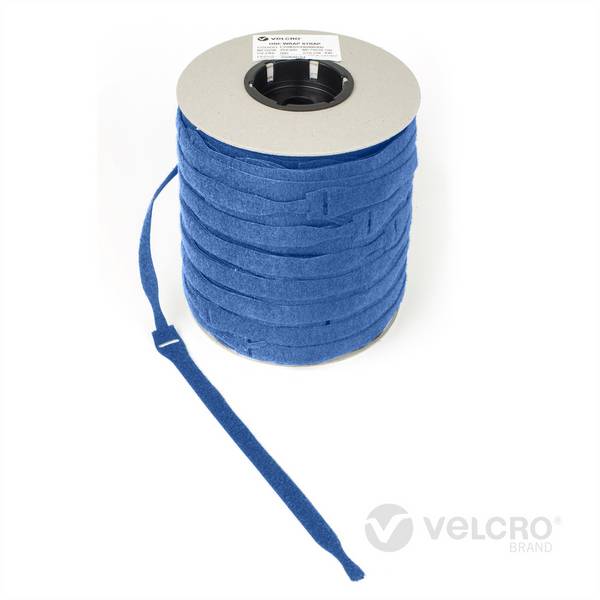 VELCRO® Zubehör Kabel popruh so suchým zipsom    modrá 1 ks