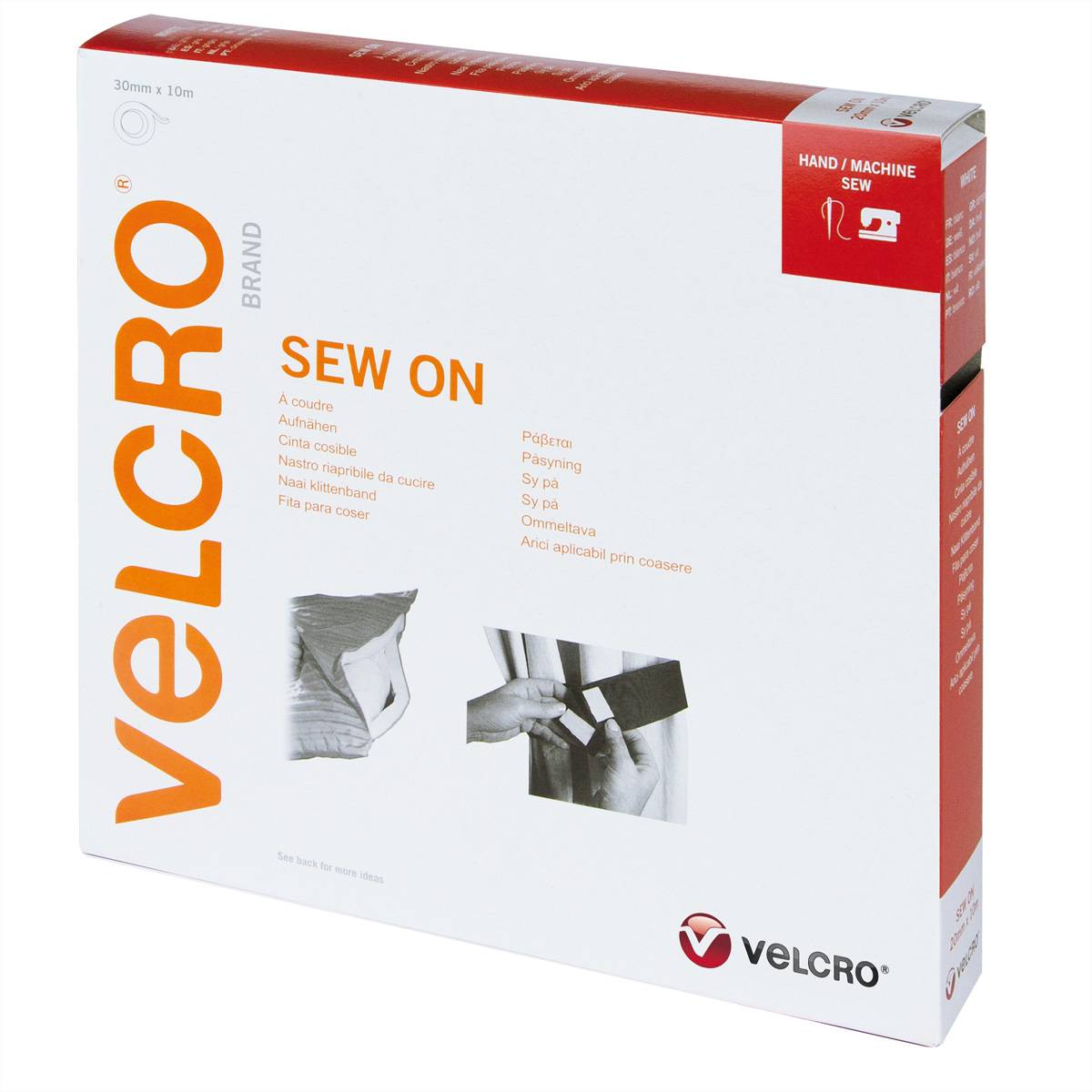 VELCRO® Zubehör Kabel pásik so suchým zipsom biela 1 ks-0