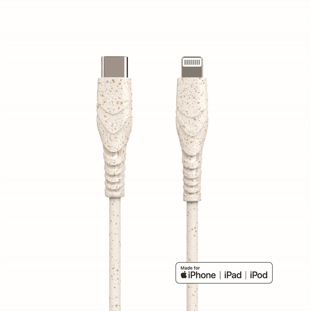 BIOnd USB kábel konektor rj45 1.50 m biela plášť kábla z recyklovaného materiálu BIO-12-TMF-0