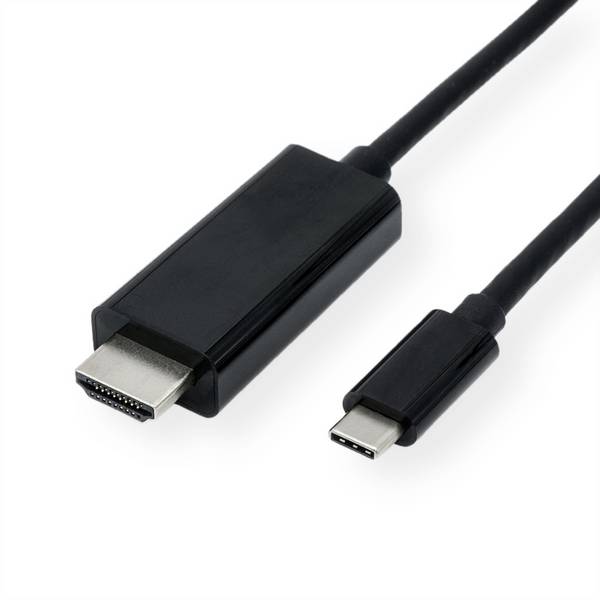 Secomp S3731 USB-C® káblový adaptér  čierna  2.00 m
