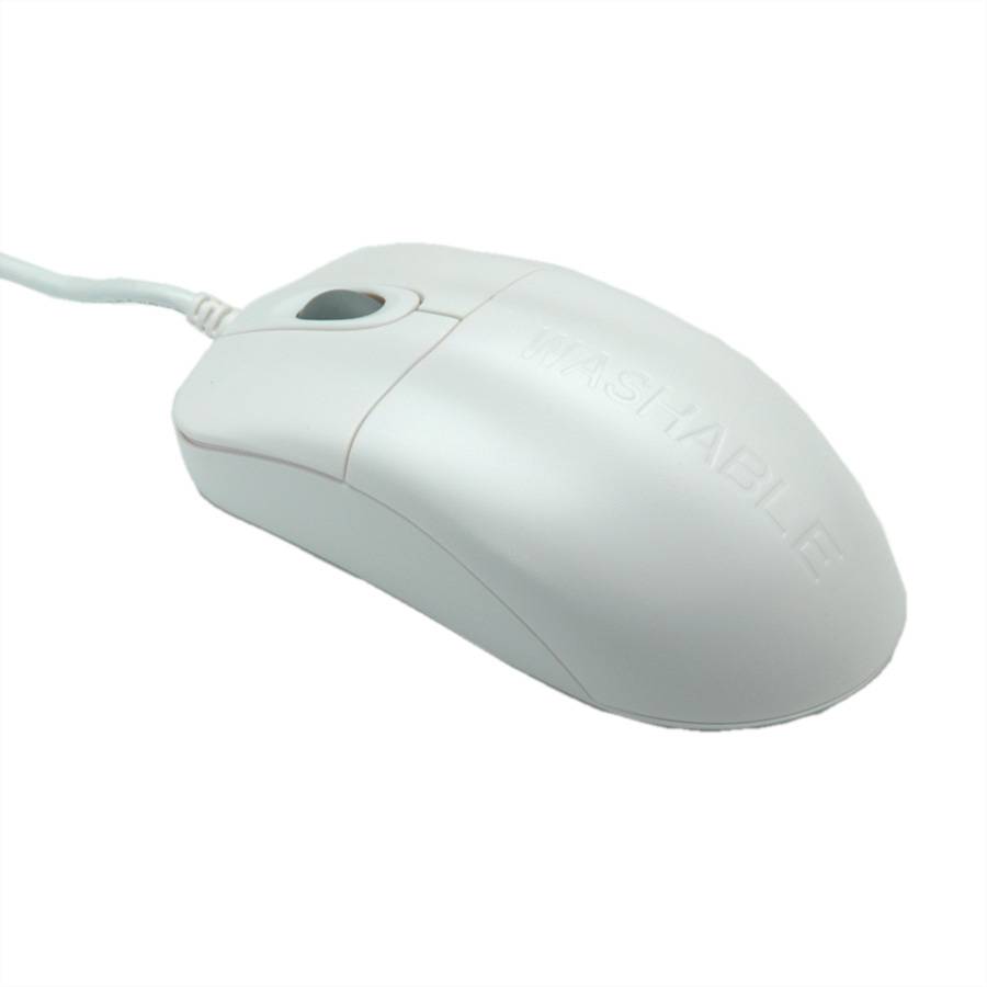 Sealshield SEAL SHIELD Silver Storm Mouse USB white Muis USB Optisch Wit 3 Toetsen Stof- en waterdicht (IP68)