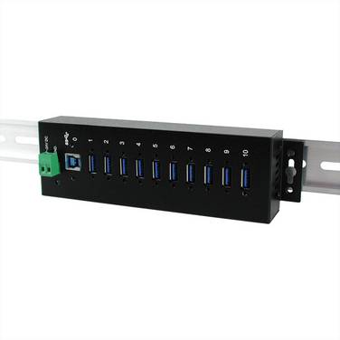 Exsys USB-Hub  USB Hub čierna