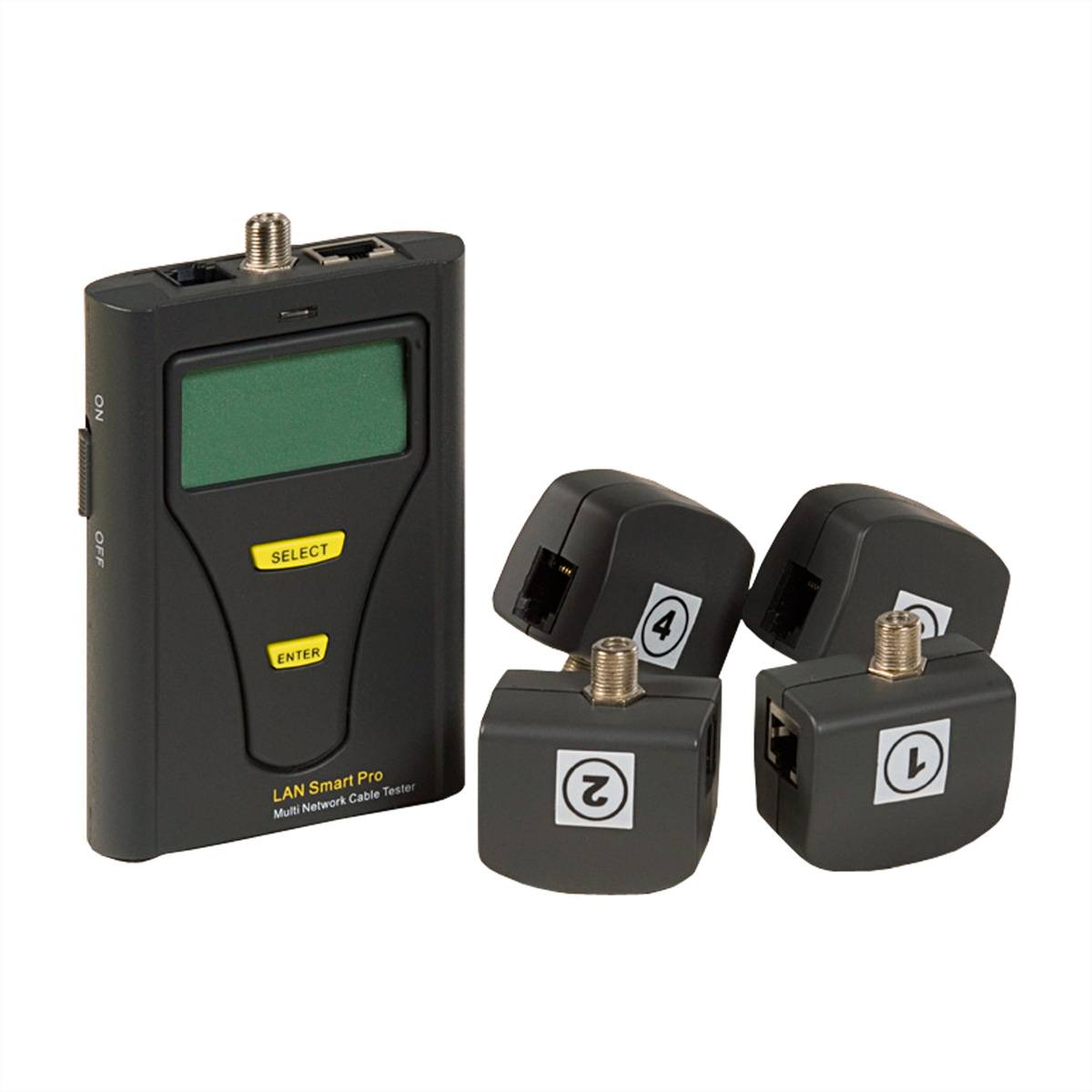 Hobbes 256003PRO  LANsmart Pro Netzwerkkabel-Tester Netwerkaccessoires