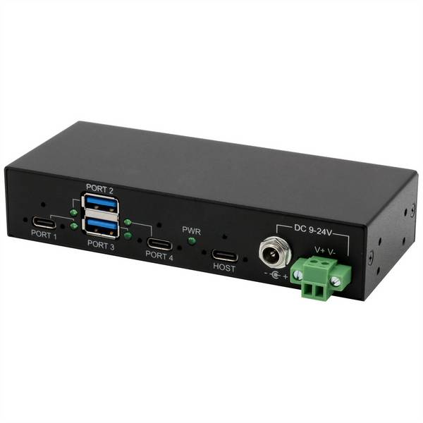 Exsys USB-Hub  USB Hub čierna