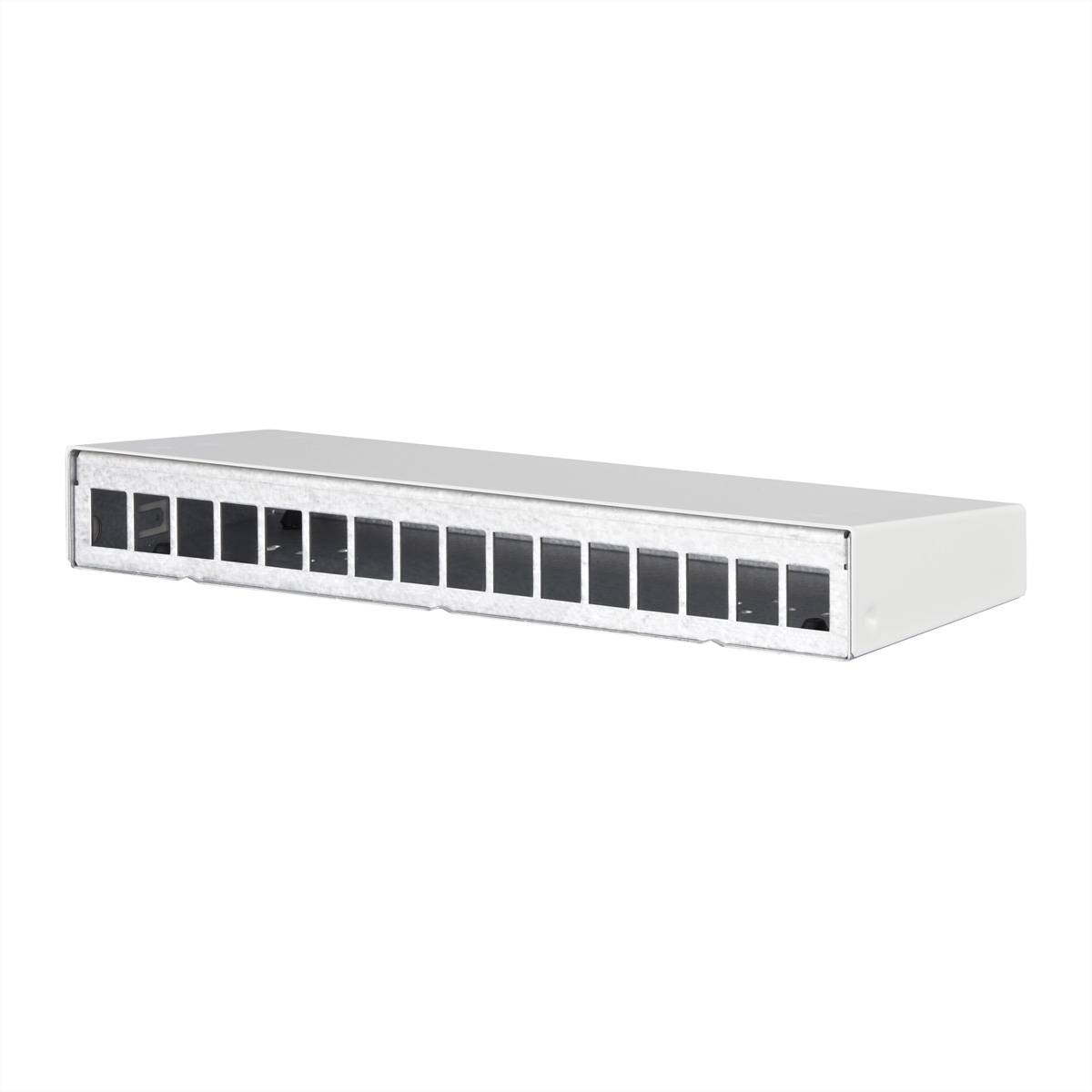 Metz Connect Keystone AP-Geh&auml;use 16 Port Zonder connectoren Wit
