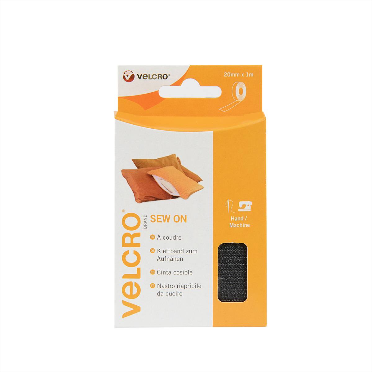 VELCRO Zubeh&ouml;r Kabel Klittenband Zwart 1 stuk(s)