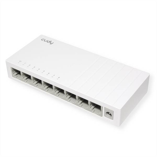 cudy Cudy FS108D switch di rete Fast Ethernet (10/100) Bianco sieťový switch  10 / 100 MBit/s