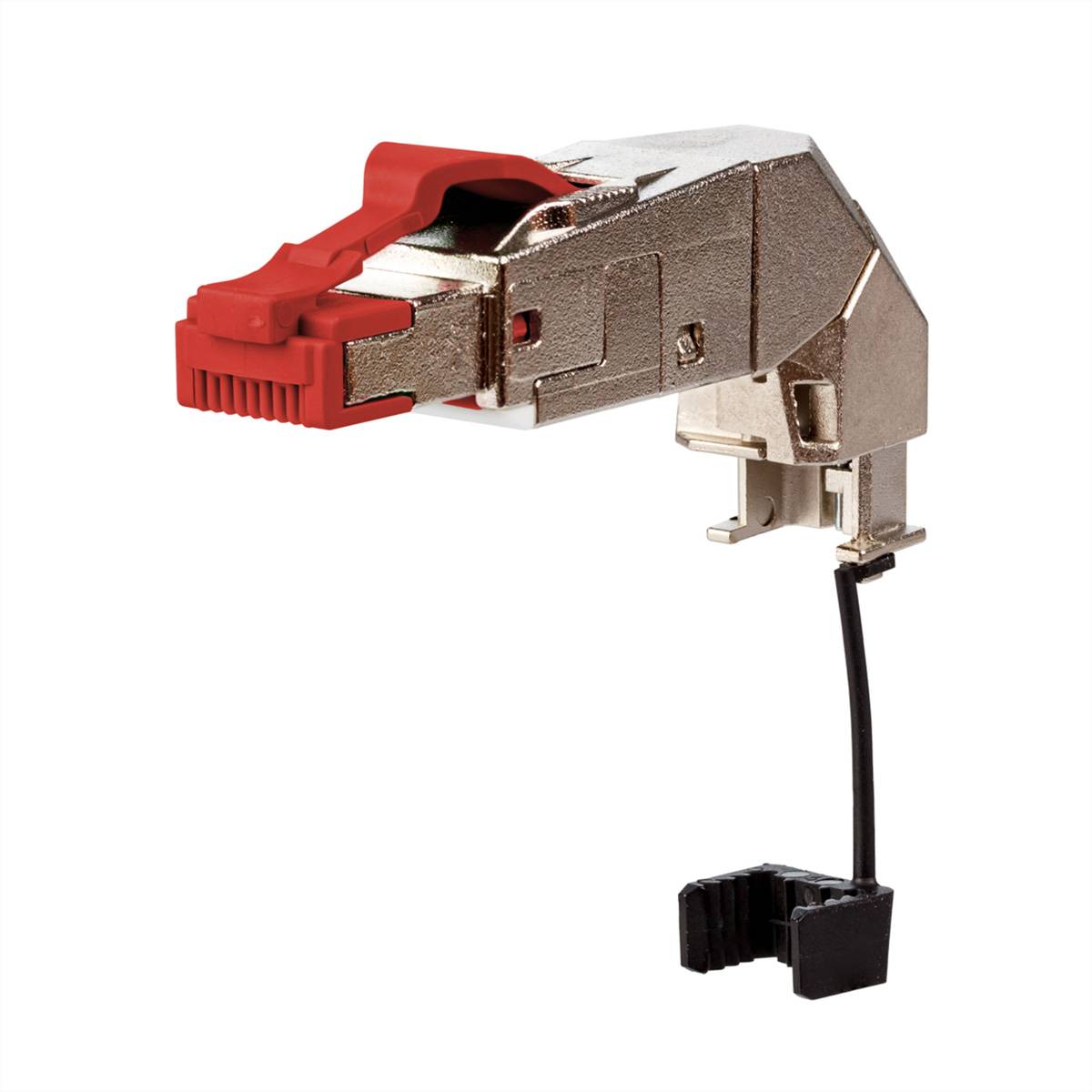 Metz Connect Zubeh&ouml;r Netzwerk  25G RJ45 field plug PRO 360 rood 130G405042-E Rood 1 stuk(s)
