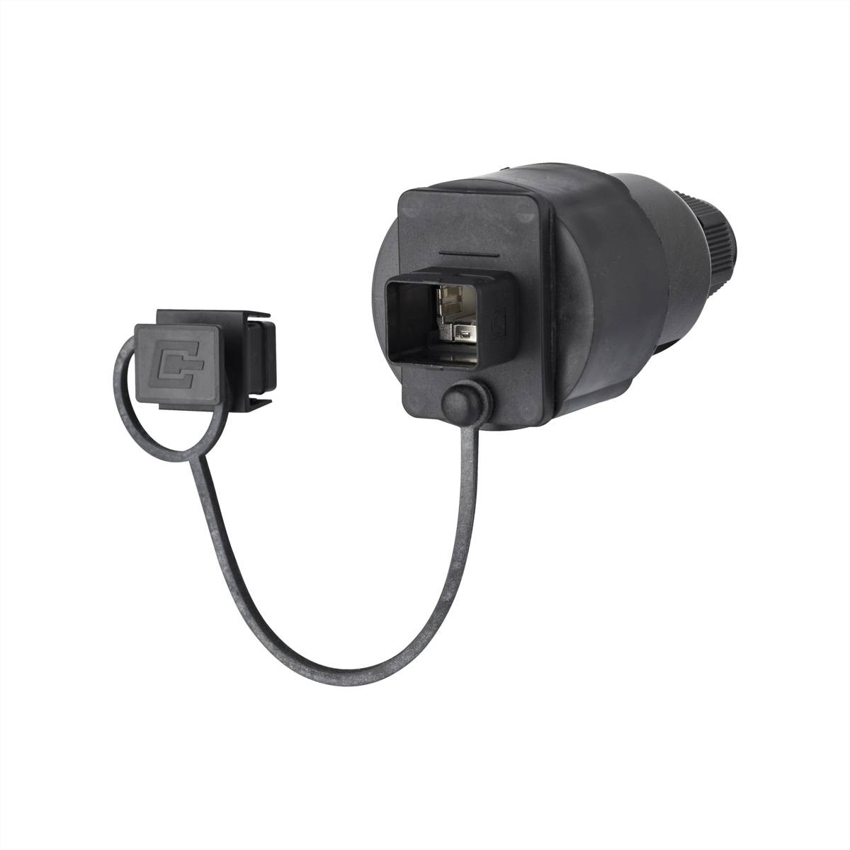 Metz Connect E-DAT Industry IP67 V4 KK,  140184512KE multipolaire verbindingsbehuizing 1401845512KE Zwart 1 stuk(s)
