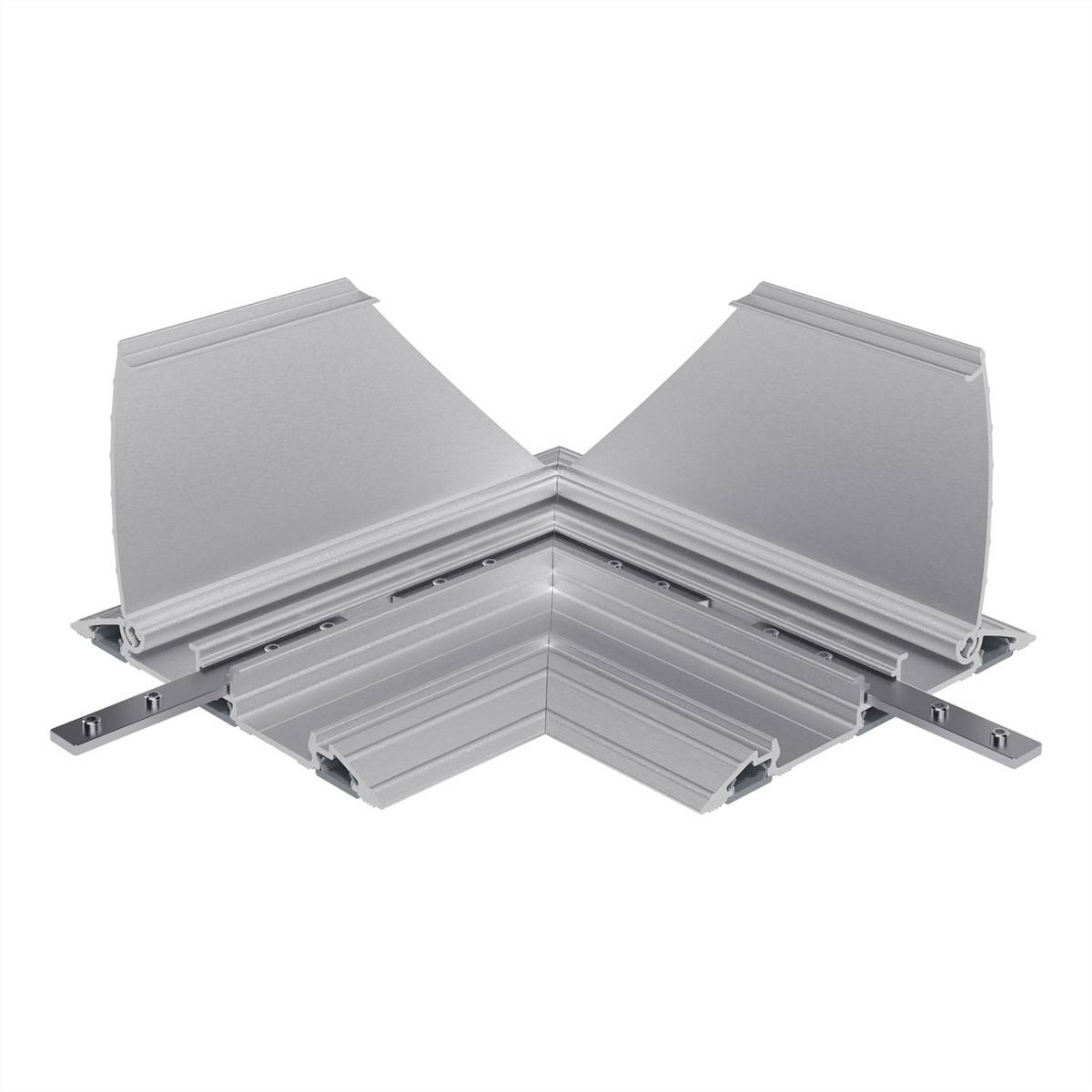 Dataflex Káblová lišta hliník strieborná (metalíza) (d x š x v) 203 x 203 x 20 mm 1 ks 31.482-3