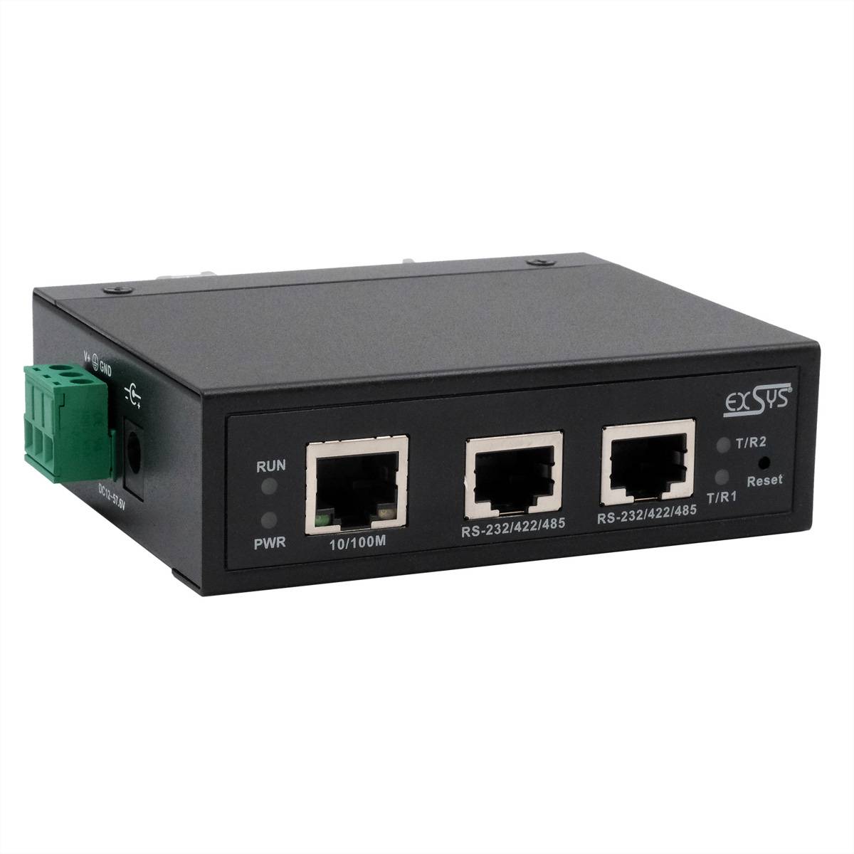 Exsys EX-61002  EX-61002 Ethernet zu 2 x Seriell R Seri&euml;le consoleserver