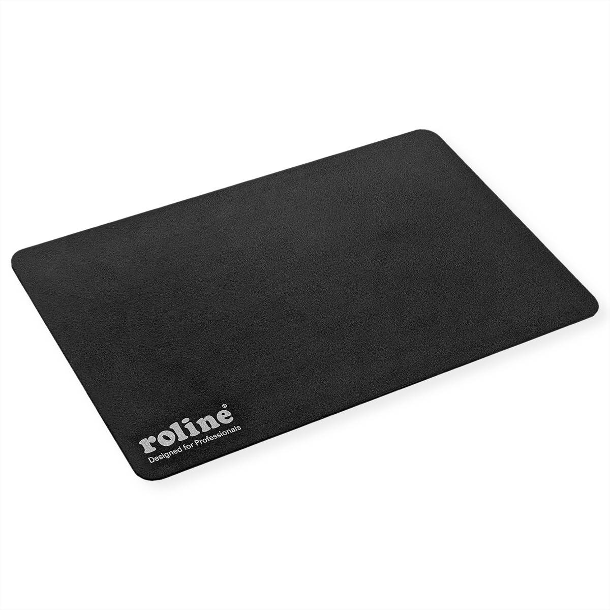 Roline Mausmatte, 3in1 Notebook Combo Mo Muismat Polssteun Zwart