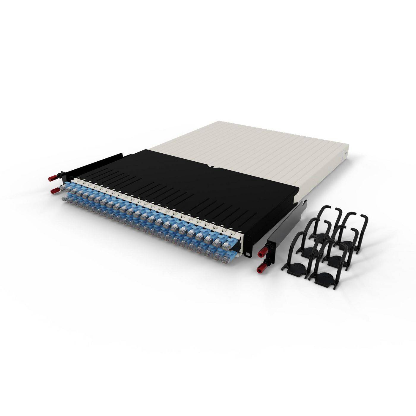 Patchbox  .one 30RU Cat 6a STP 1.8 m Blau - Kabel - Netzwerk Kabelgeleiding voor patchkast 483 mm (19) 30 HE Blauw