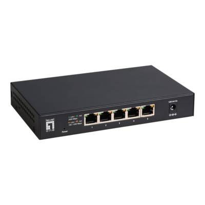 LevelOne LevelOne GEU-0525 - Switch - unmanaged - 5 x 100/1000/2.5G Base-T sieťový switch 25 GBit/s-0