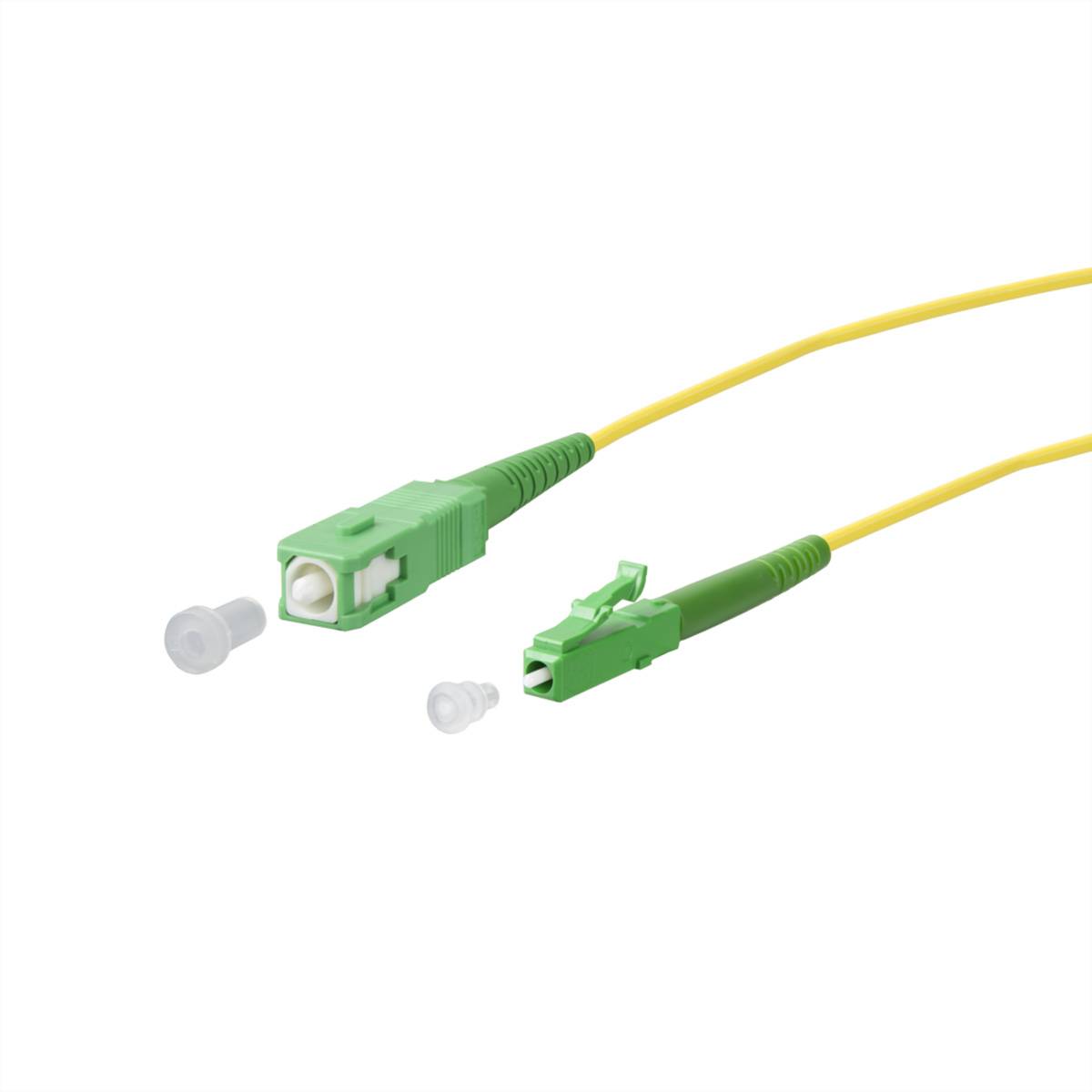 Metz Connect 151P3EAJA30E optické vlákno LWL prepojovací kábel Singlemode OS2 3.00 m-0