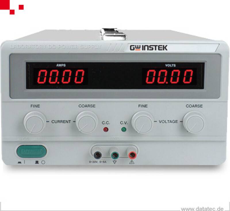 GW Instek GPR-11H30D laboratórny zdroj s nastaviteľným napätím, Kalibrované podľa (ISO), 0 - 110 V/DC, 0 - 3 A, 330 W, výstup 1 x, 01PR11H3D0GS