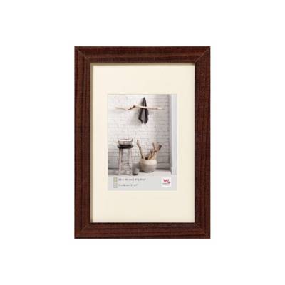walther+ design HO040N vymeniteľný fotorámček Formát papiera: 30 x 40 cm hnedá