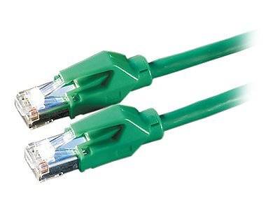 Secomp 21.05.0103 RJ45 sieťové káble, prepojovacie káble CAT 6 S/FTP 10.00 m zelená dvojžilový tienený, bez halogénov, s-1