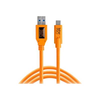 Tether Tools USB kábel USB-C ® zástrčka, USB-C ® zástrčka 4.60 m oranžová CUC3215-ORG
