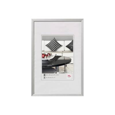 walther+ design AJ318S vymeniteľný fotorámček Formát papiera: 13 x 18 cm strieborná