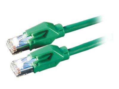 Secomp 21.05.2023 RJ45 sieťové káble, prepojovacie káble CAT 6 S/FTP 2.00 m zelená dvojžilový tienený, bez halogénov, sa-1