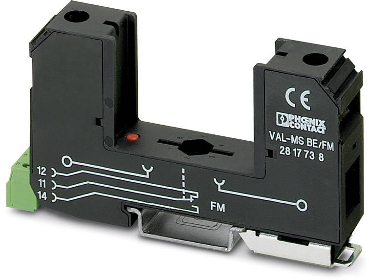 Phoenix Contact 2817738 VAL-MS BE/FM Elemento protezione sovratensioni Kit da 10 Protezione da sovratensioni per: Armadi di distribuzione 10 pz.