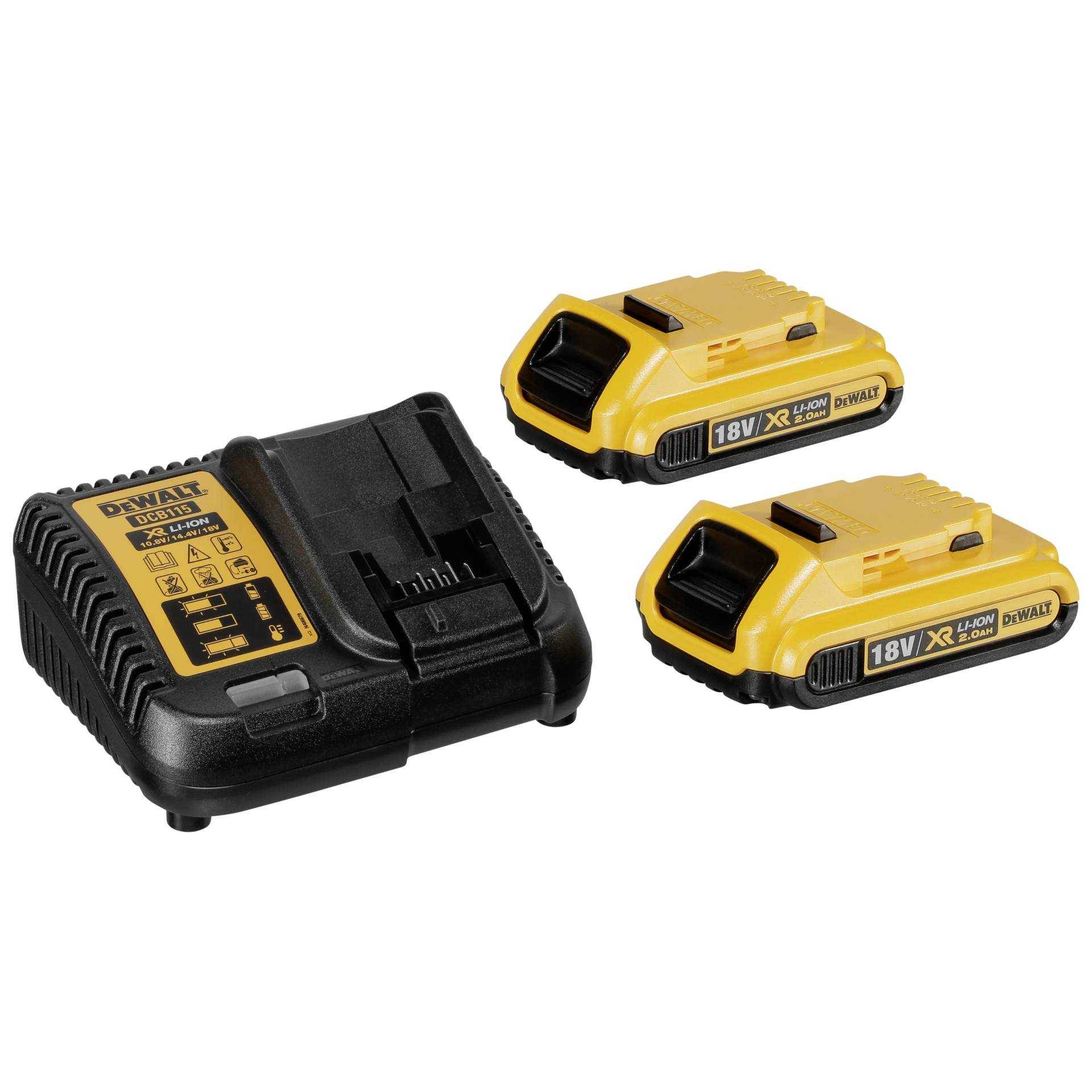 DEWALT DCK791D2T aku vŕtací skrutkovač, 18 V, 2.0 Ah Li-Ion akumulátor vr. príslušenstva, DCK791D2T-QW-2