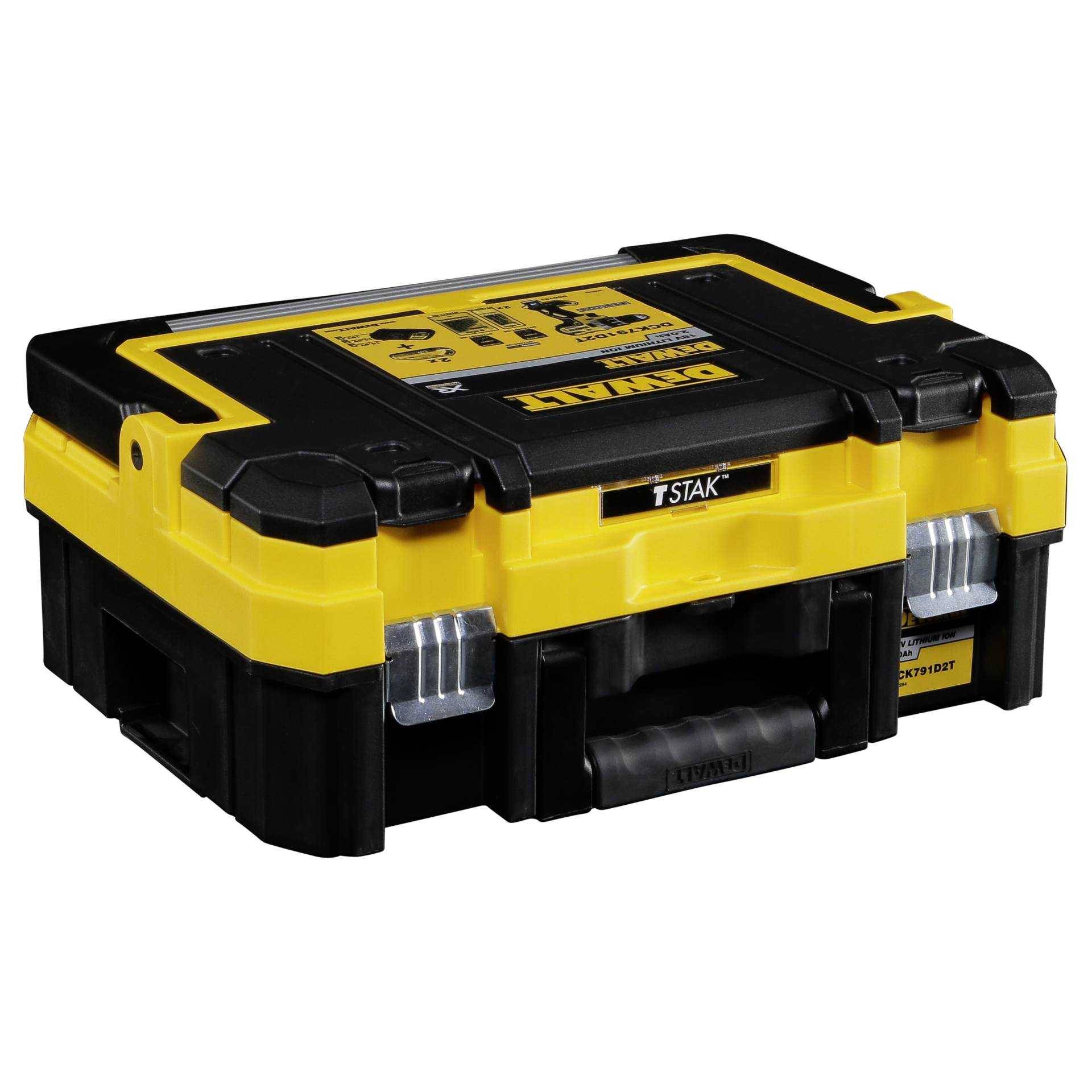DEWALT DCK791D2T aku vŕtací skrutkovač, 18 V, 2.0 Ah Li-Ion akumulátor vr. príslušenstva, DCK791D2T-QW-4