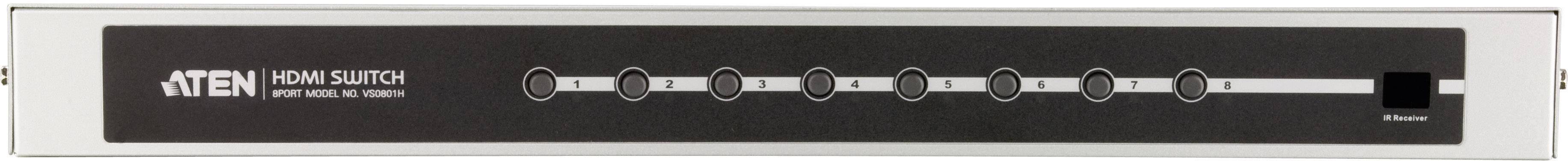ATEN VS0801H-AT-G 8 Porte Switch HDMI Controllabile via PC, Con telecomando 1920 x 1080 Pixel