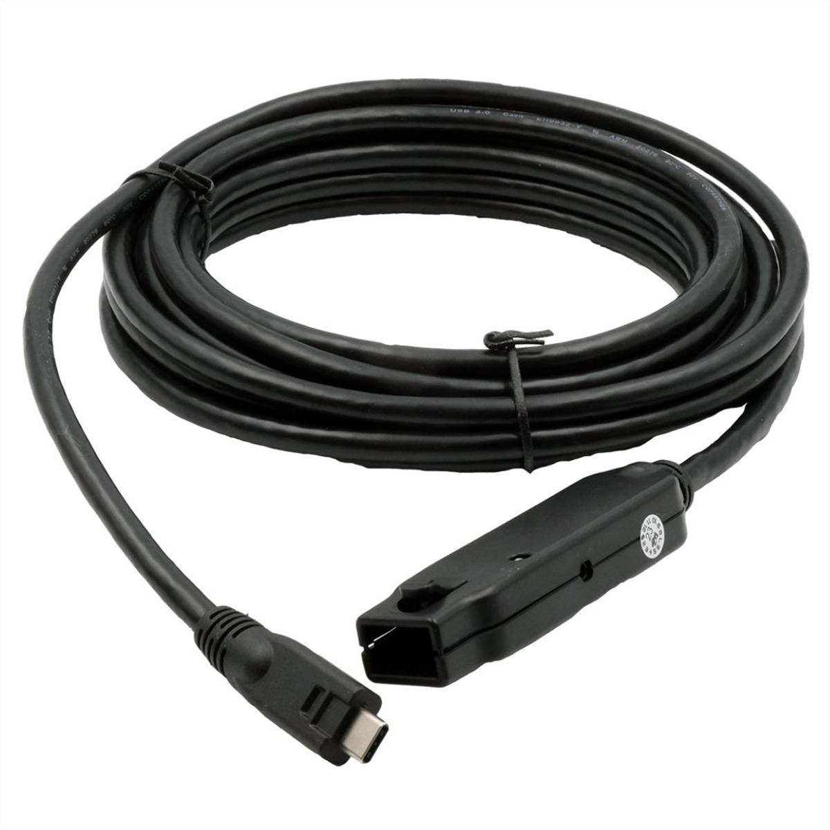 Exsys počítač predlžovací kábel EXSYS - EX-1408 USB 3.2 Gen 2x1 Aktiv Verlänger - Kabel - Digital/Daten-0