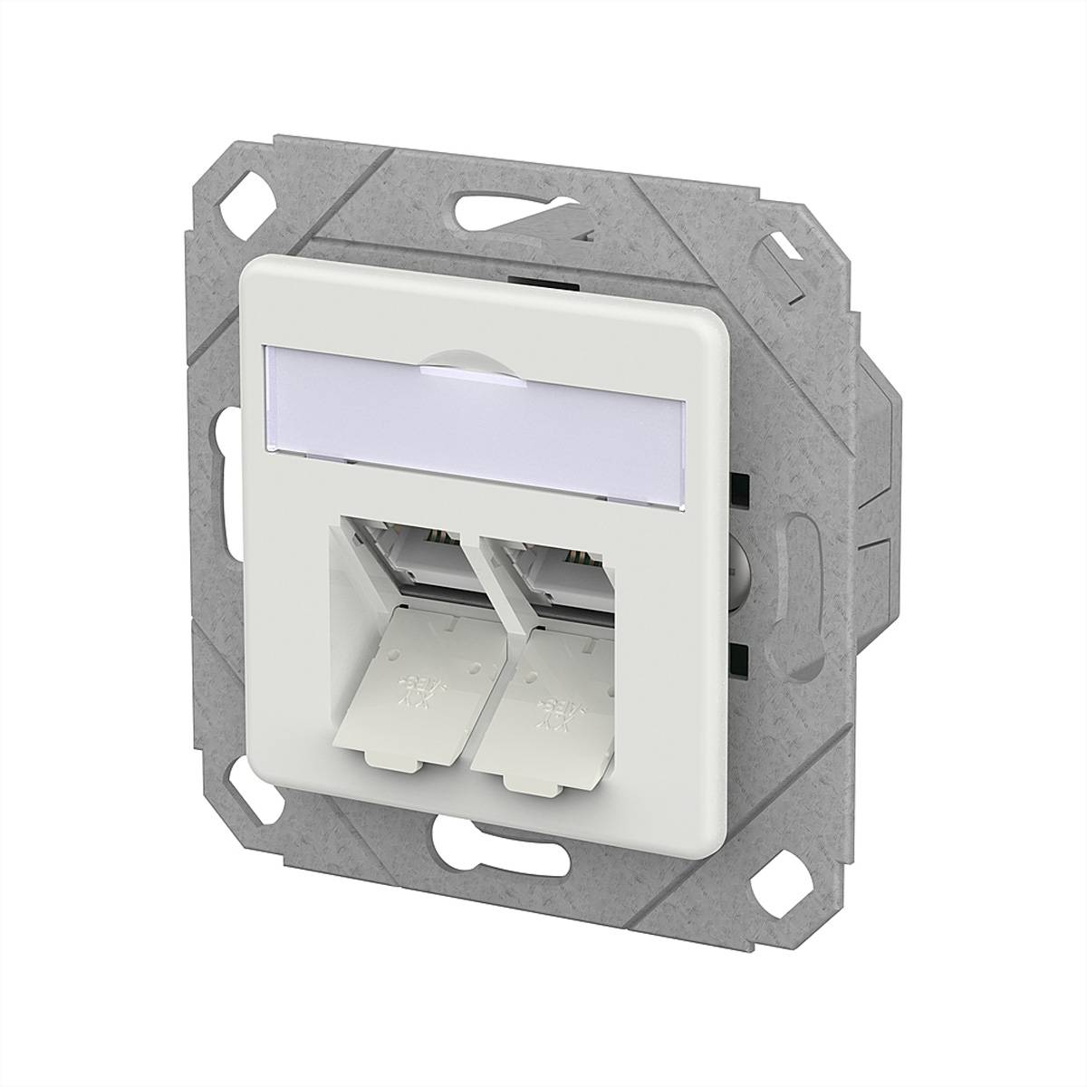 Metz Connect  RJ45 Anschlussdose LSA++ UPk verkehr 130E381127-I  130E381127-I stopcontact RJ-45 wit 130E381127-I Wit 1 stuk(s)