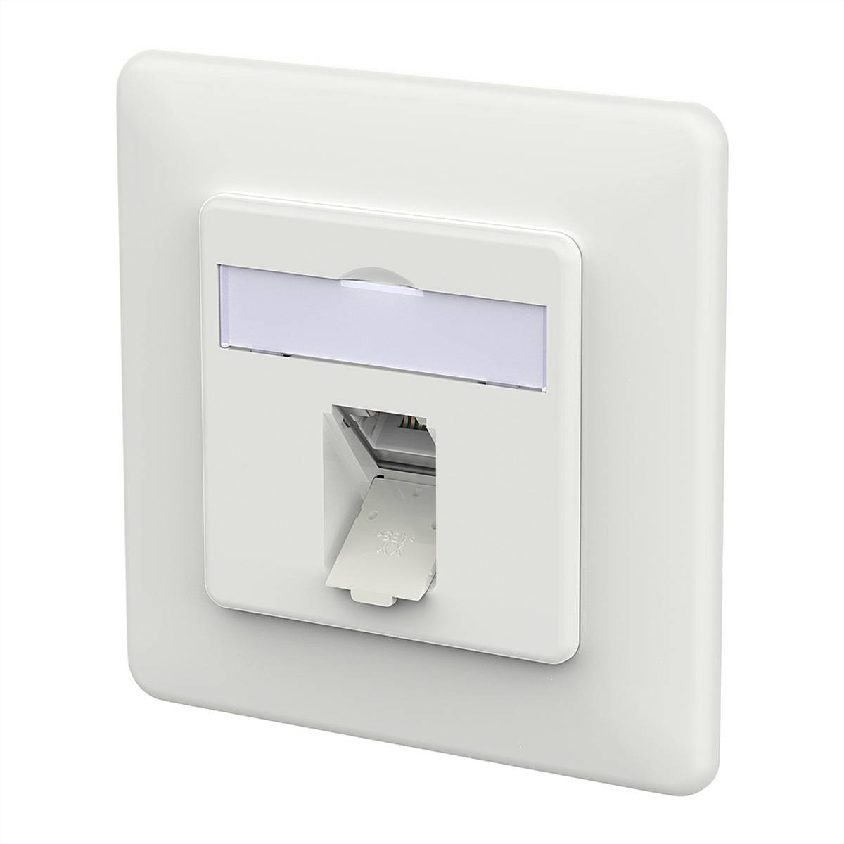 Metz Connect  RJ45 Anschlussdose LSA++ verkehrswei 130E371027-I  130E371027-I stopcontact RJ-45 wit 130E371027-I Wit 1 stuk(s)