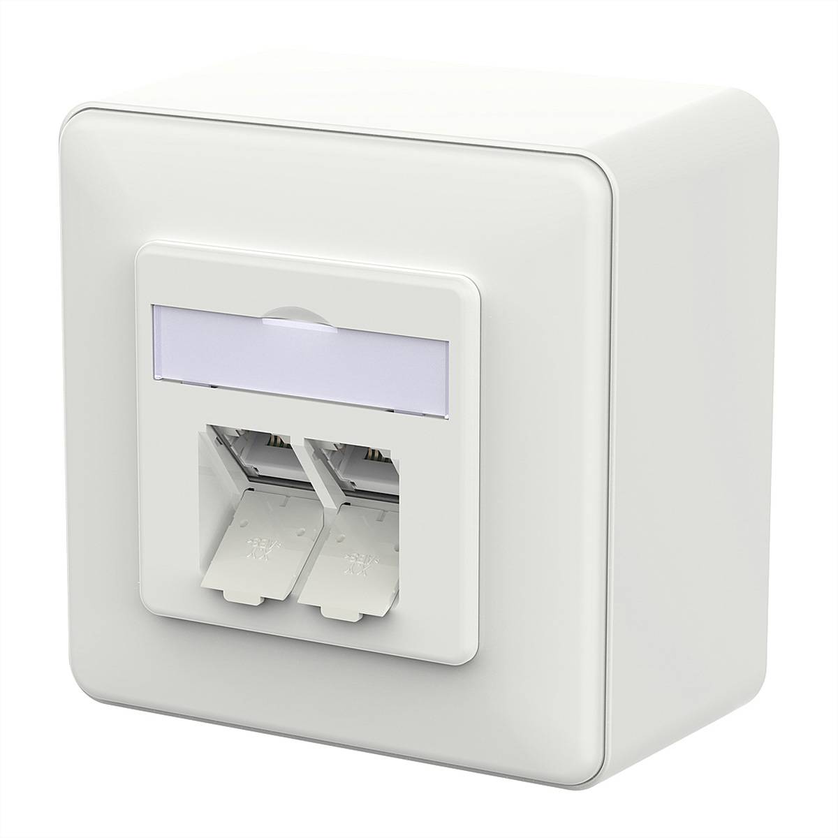 Metz Connect  130E380027-I E-DAT C6A LSA++ AP verkehrswei&szlig;  130E380027-I stopcontact RJ-45 wit 130E380027-I Wit 1 stuk(s)