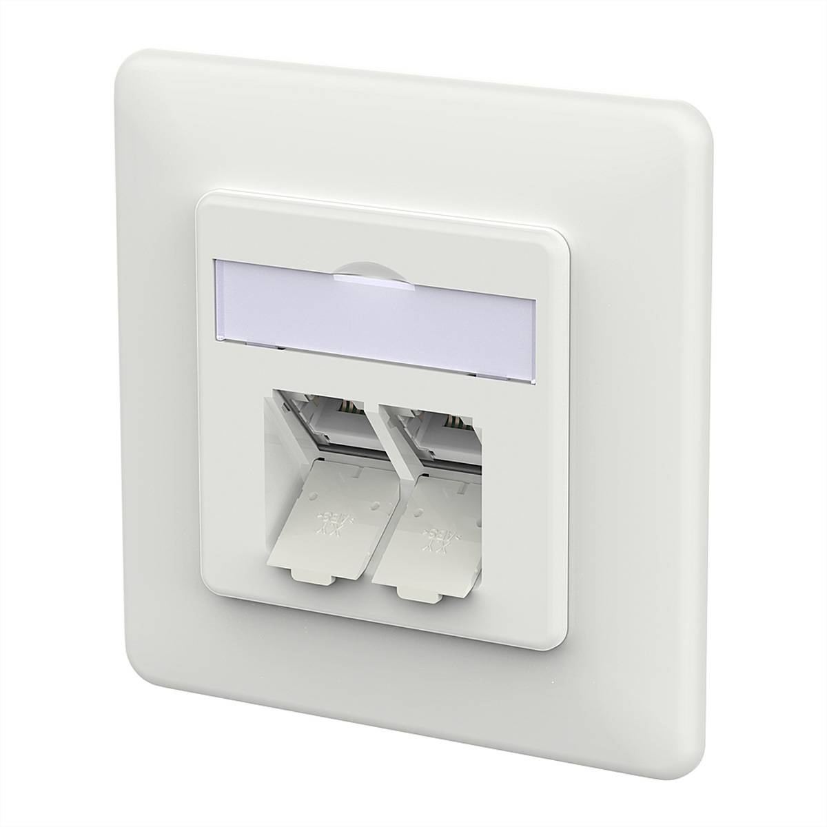Metz Connect  RJ45 Anschlussdose LSA++ verkehrswei 130E381027-I  130E381027-I stopcontact RJ-45 wit 130E381027-I Wit 1 stuk(s)
