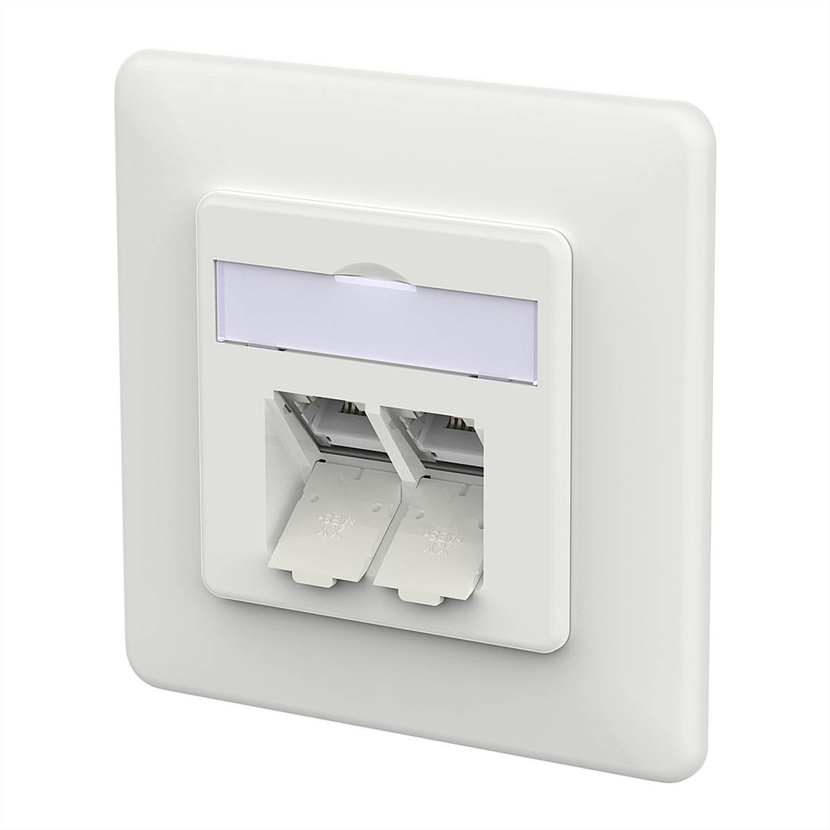 Metz Connect  130D381027-I E-DAT C6A IDC UP verkehrswei&szlig;  130D381027-I stopcontact RJ-45 wit 130D381027-I Wit 1 stuk(s)