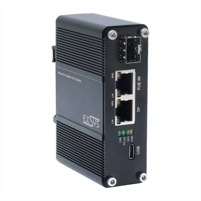 Exsys EXSYS - PoE Splitter EX-60328 - Switch - 1 Gbps PoE splitter-0