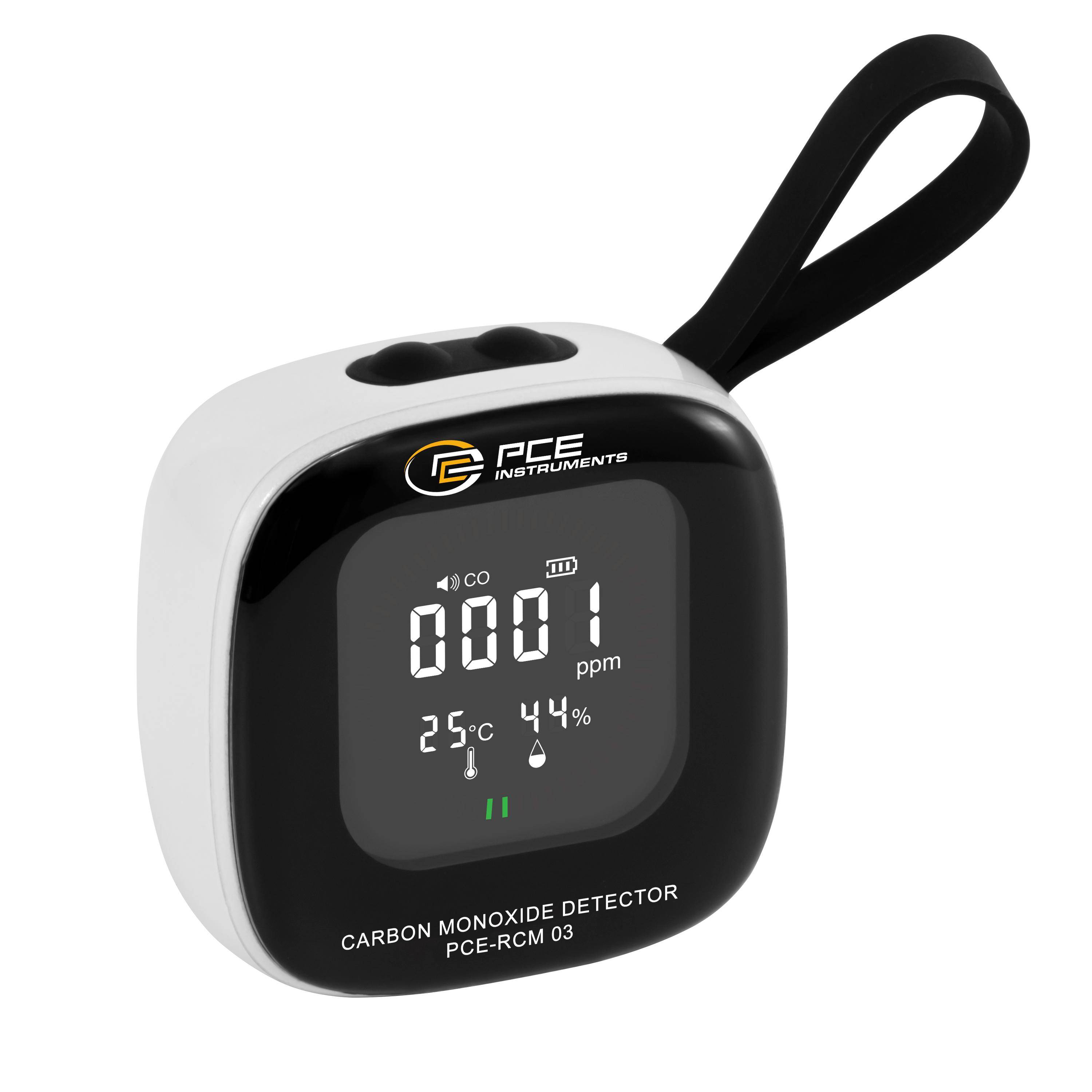 PCE Instruments PCE-RCM 03 Kooldioxidemeter Koolstofdioxide Met temperatuurmeting, Met USB-interface