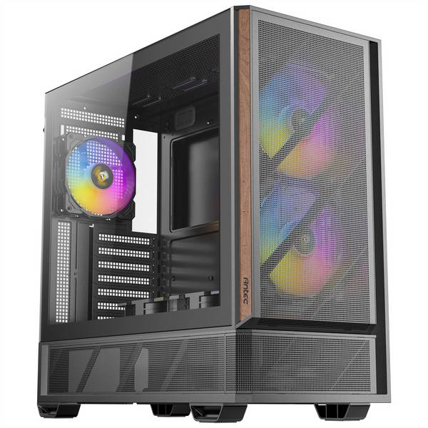 Antec ANTEC P30 ARGB, schwarz midi tower PC skrinka čierna